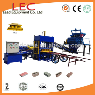 High density cement concrete brick making machine for sale