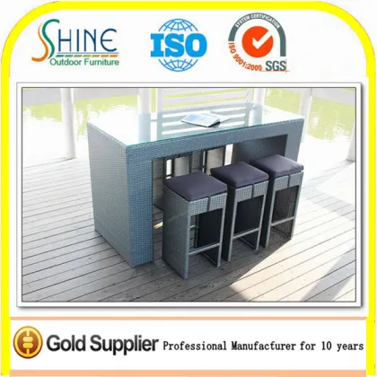 Hot Sale Outdoor Furniture, Bar Furniture, Bar Set, Bar Chair