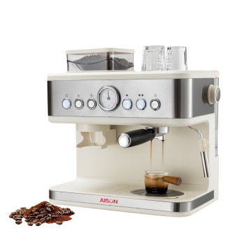 Macchina per caffè espresso a prezzi accessibili con serbatoio dell'acqua da 1,5 litri