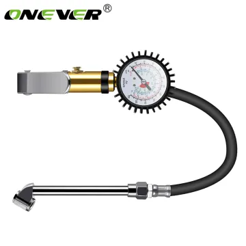 3 In 1 Function Design Tire Pressure Gauge Inflator Digital Tire Inflator Deflator 220 PSI for SUV Bike RV Motorcycle Car Truck