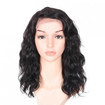 100% NATURAL VIRGIN REMY HUMAN HAIR  LONG CURLY LACE FRONT WIG