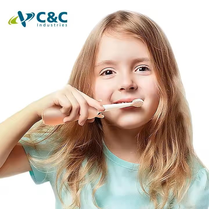Or-Care Sonic Electric Toothbrush Rechargeable Cartoon Smart Children Waterproof Electric Toothbrush for 3-13 Year Old Kids