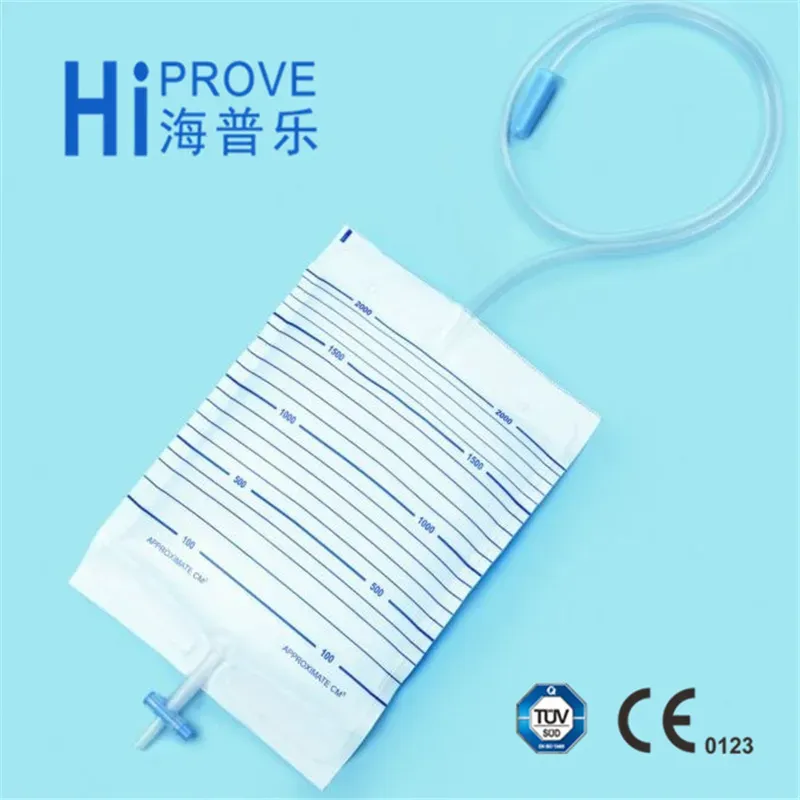 T Value Type Disposable Urinary Drainage Bag