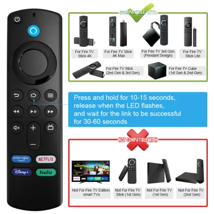 Factory Wholesale L5B83G Fire TV Remote Control for Amazon Fire Stick with Alexa