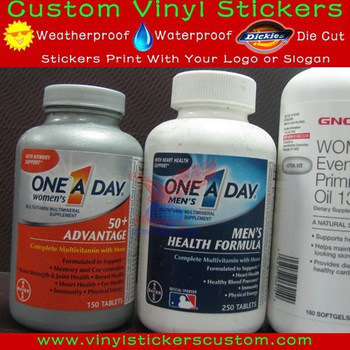 Pill Bottle Custom Labels