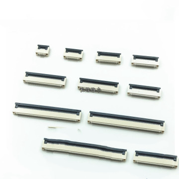 Connecteurs FFC / FPC 0,5 mm-1,0 mm SMD / SMT ZIF pour PCB à câble plat (4P-60P)