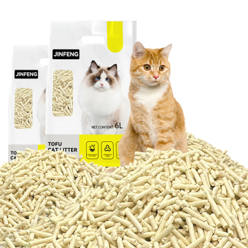 Hersteller niedriger Preis hypoallergener Geruchskontrolle natürliches Material Schnellklumpend Tofu Kitty Cat Müll