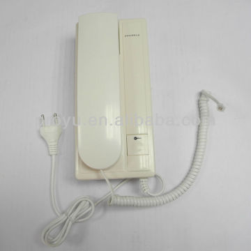 Audio door phone for building intercom popular in AFRICA PY-DP3208