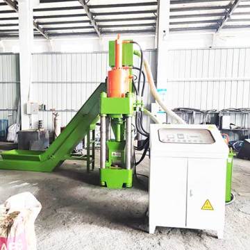 Machine de briquettes de rasage en laiton