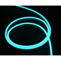 Cahaya jalur Neon yang fleksibel Warna biru ais