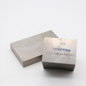 Bloque de titanio aleado ASTM B381 Gr7