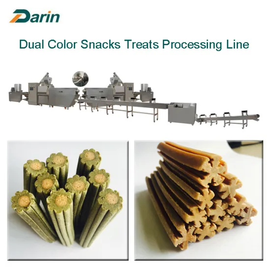 Dog Chewing Treats Extruding Processing Line