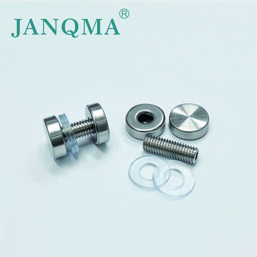 hollow  Double head advertising screw glass