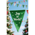 Bandera de jardín de feliz navidad
