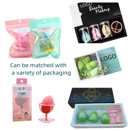 Wholesale Silicone Makeup Sponge Holder for Blender Storage
