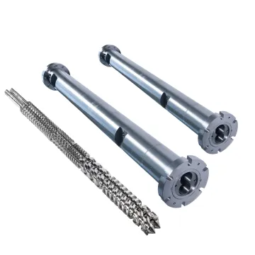 Twin Screw at Barrel para sa Mga Plastic na Pipe at Profile