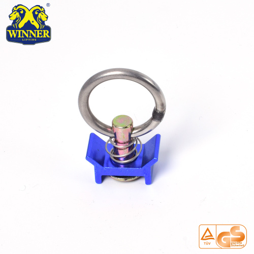 Aluminum Base Cargo Control Single Stud Fitting With O Ring