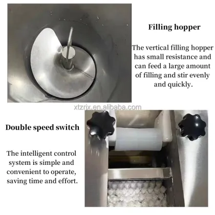 Small Electric Wonton Maker Folding Machine for Ravioli and Gyoza Industries