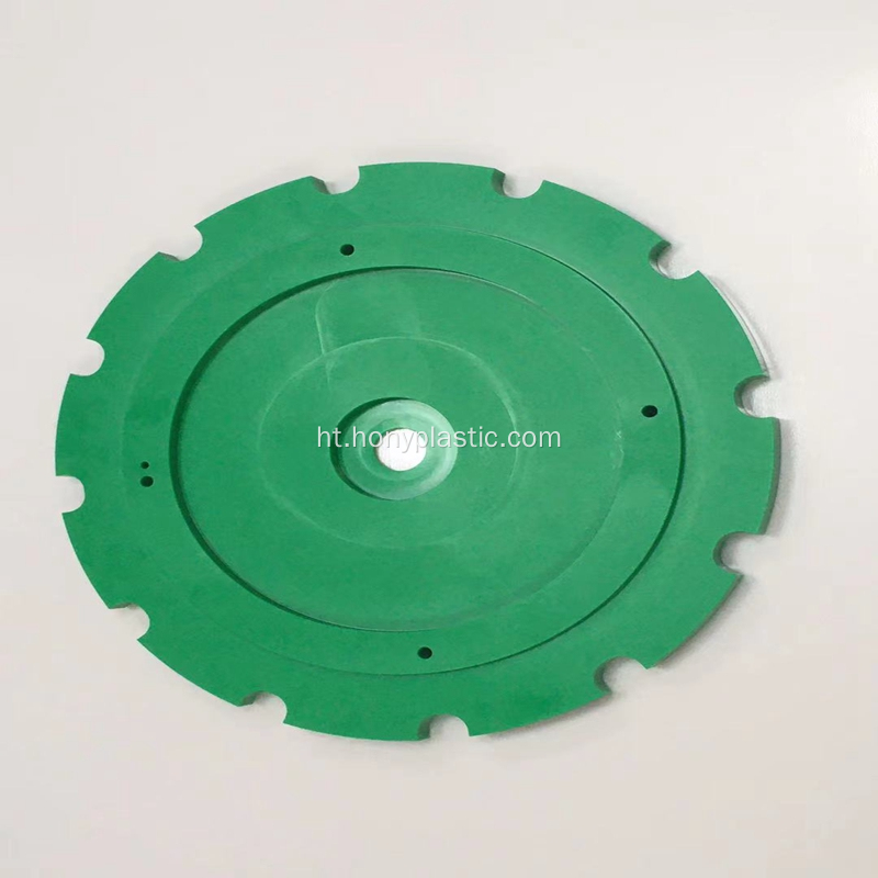 Customized CNC machined HDPE CNC Fraisage pati plastik