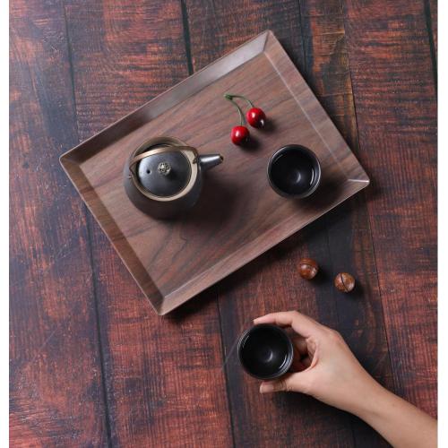 Wood decorative Serving Tray for Home Kitchen Restaurant