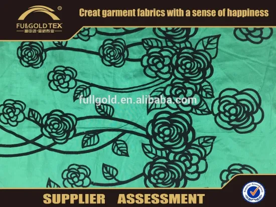 2016 fashion woven fabric rayon cotton flocking dye dyeing in keqiao fullgold