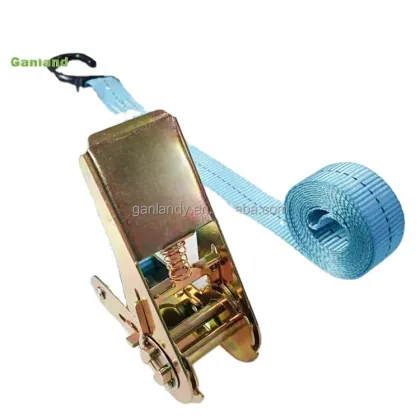 Truck Webbing Ratchet Tie Down Strap for Cargo Control