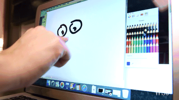 capacitive touch screen