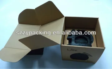 1 piece tuck flap corrugated kraft moving box