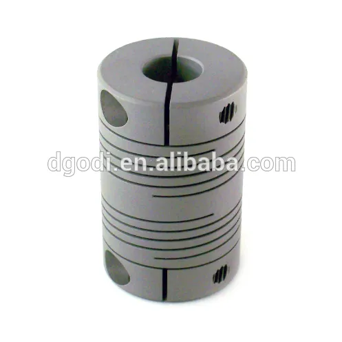 CNC turning machines helical flexible tapered shaft coupling manufacturer
