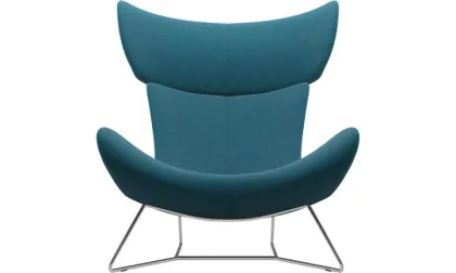 Fiberglass relax BoConcept Imola lounge armchairs