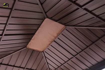 Outdoor Gazebo and Event Tents: Luxury European Style Awnings, Metal Sheds, and Courtyard Pavilion Options for Rainproof Shelter and Elegant Gatherings