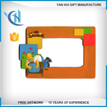 Promotion gifts plastic soft pvc photo frame