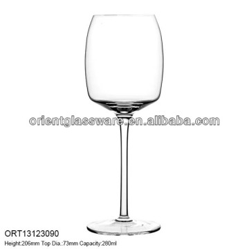 280ml red wine glass 9oz crystal wine glass