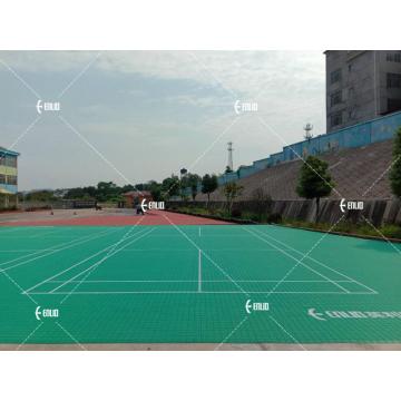 Court Tile for Outdoor Basketball Courts