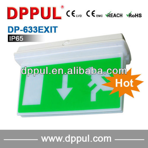 2016 Newest Emergency LED Exit Sign DP633ALExit