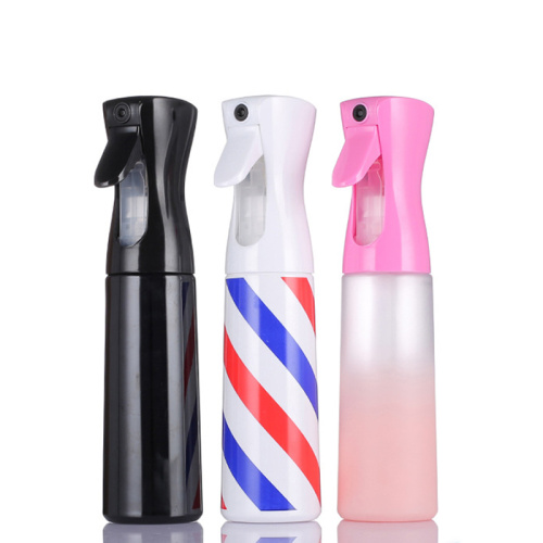 200ml 300ml 500ml empty PET plastic hairdressing oil spray bottle ecycled high pressure continuous