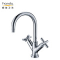 Double Handle Deck Mounted Faucets