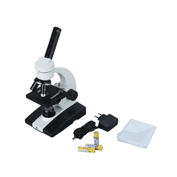 Microscopio biologico WF10X inclinato monoculare