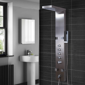 OEM manufacturer Stainless steel mirror shower panel