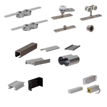 Accessori per porte pieghevoli UPVC, hardware a porte scorrevoli in alluminio, sistemi a rulli per porte a due volte: guida e selezione complete