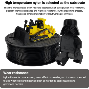 PA6 Nylon 3D Printing Filament 1.75mm