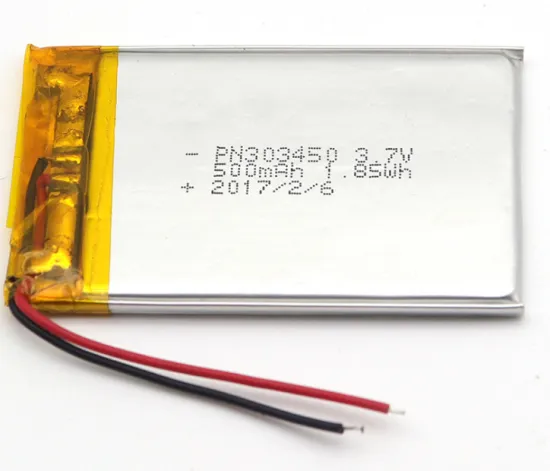 3.7v 500mAh LiPo Battery Dual Car Camera (LP2X3T6)