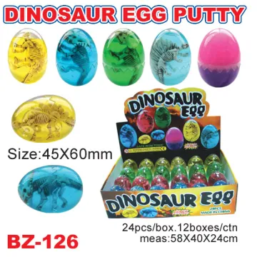 Sell Colorful Dinosaur Egg Putty Toys For Children