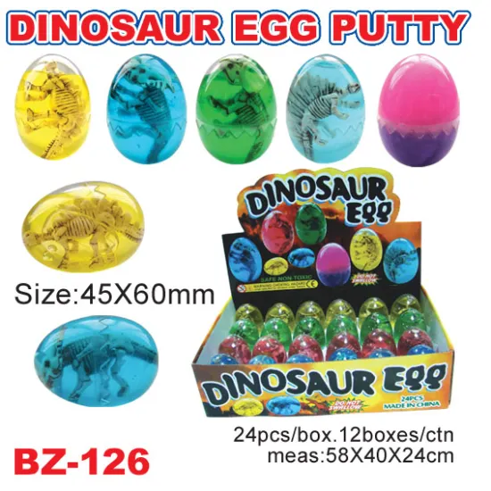 Sell Colorful Dinosaur Egg Putty Toys For Children
