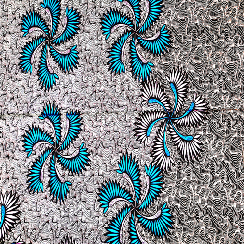 Star Printed Polyester Knit Africa Wax Children Fabrics