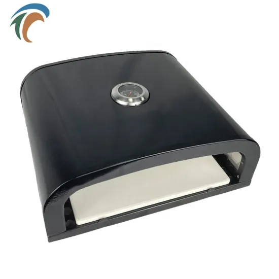 Grill pizza stone set for oven or bbq