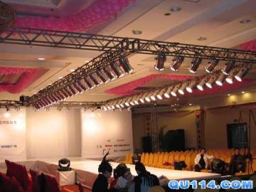 pro audio and lighting stage truss