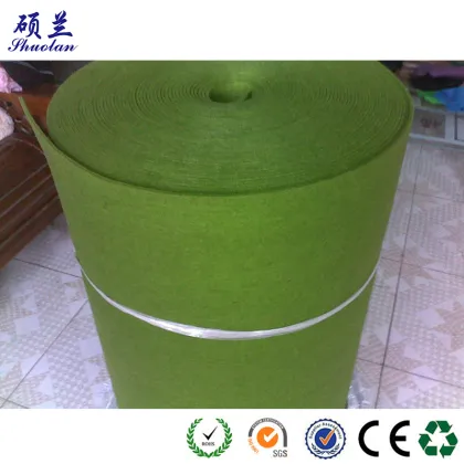 Green felt fabric for organizer bag