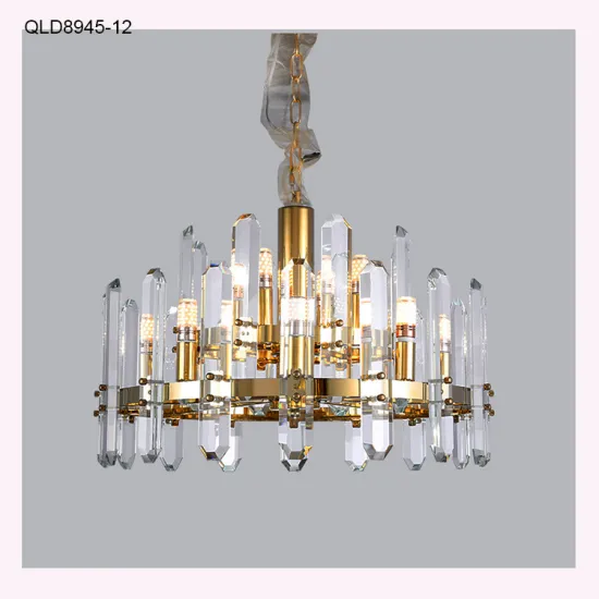 pendant light iron glass chandalier crystal lights