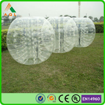 strong pvc inflatable belly bumper ball, inflatable human bumper ball for kids and adult